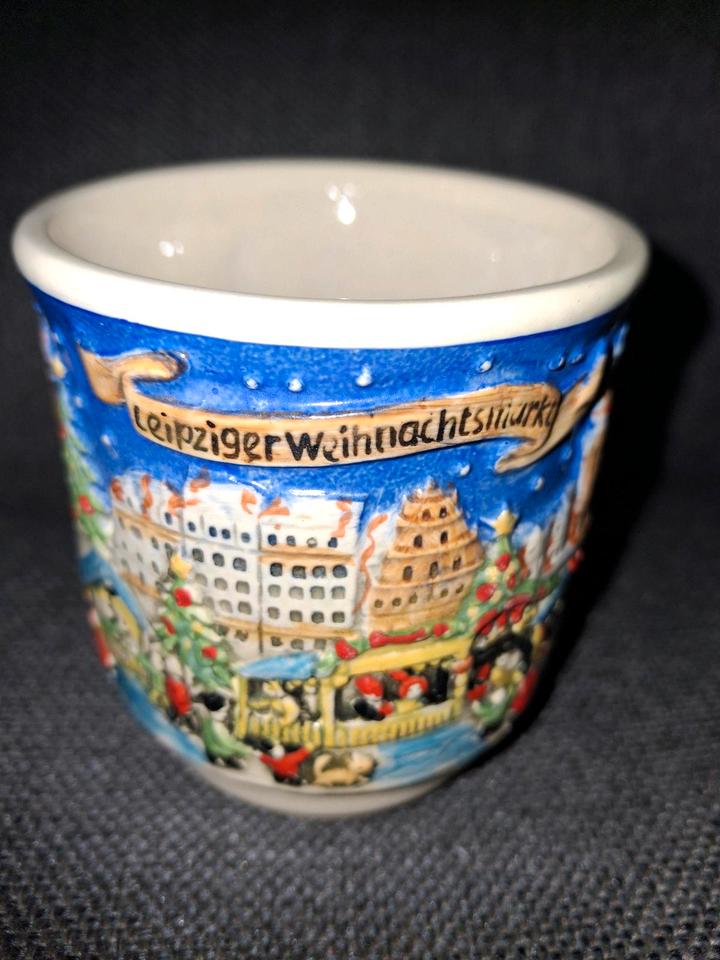 Leipzig Käthe Wohlfahrt Glühwein Tee Kaffee Becher Tasse in Remagen