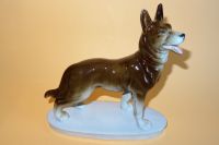 Porzellan Hund Schäferhund Porzellan Figur Vintage Berlin - Neukölln Vorschau