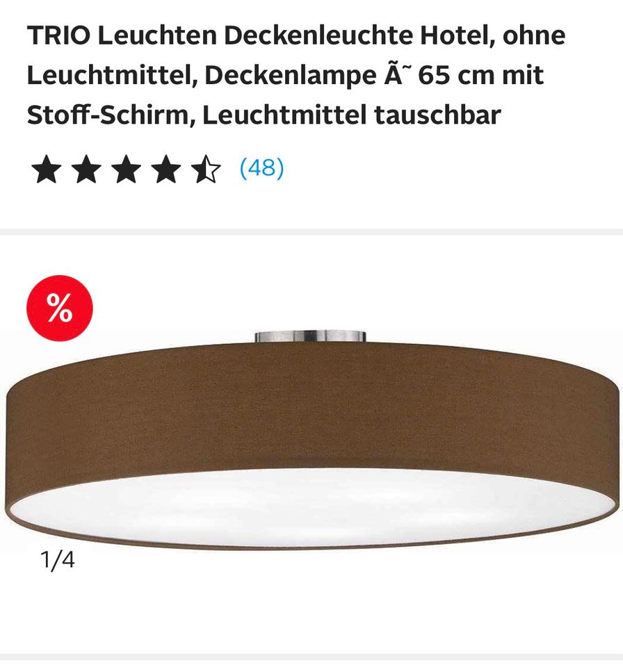 Deckenleuchte, Deckenlampe, Leuchte, Lampe in Bayern - Germering | eBay  Kleinanzeigen ist jetzt Kleinanzeigen