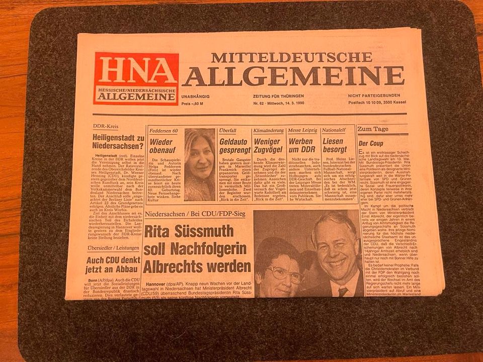 Tageszeitung alt - diverse Ausgaben - Bild Zeitung - Zeitungen in Ohrdruf