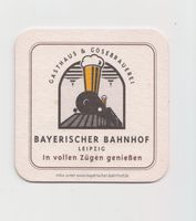 Bierdeckel Leipzig Bayerischer Bahnhof Gose beidseitig bedruckt Sachsen-Anhalt - Bad Kösen Vorschau