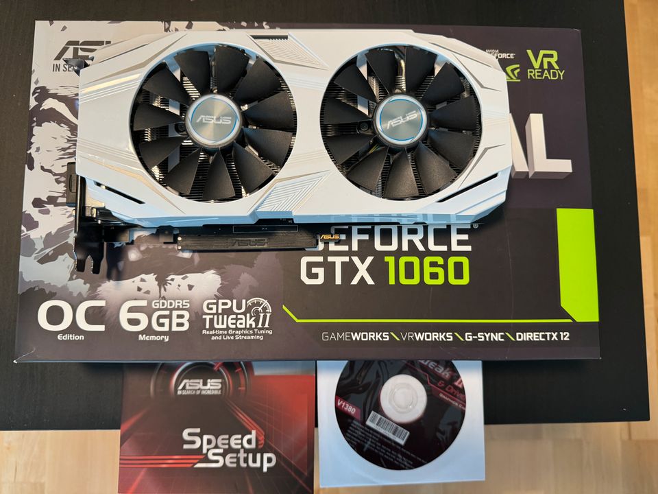 ASUS GeForce GTX 1060 6GB GDDR5 Grafikkarte (DUAL-GTX1060-6G) in Köln