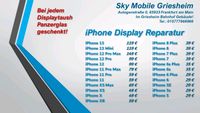 Display Reparatur IPhone SE 6 7 8 Plus X XR XS Max 11 12 Pro Max West - Griesheim Vorschau