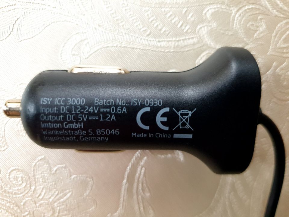 Micro USB Kfz-Ladegerät ISY ICC-3000 Neu in Dresden