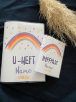 U-Heft und Impfpass Hülle Regenbogen personalisiert NEU Bayern - Augsburg Vorschau