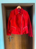 Lederjacke - Yessica by C&A - rot Hessen - Wiesbaden Vorschau