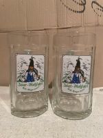 2 x Isar Floßfahrt Biergläser 0,5 Liter vintage 80er 90er Jahre Frankfurt am Main - Sachsenhausen Vorschau