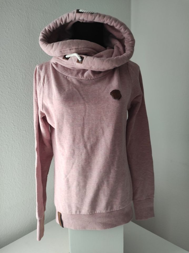 Naketano Hoddie Gr. 36 S Kapuze Rosa Mix in Falkensee