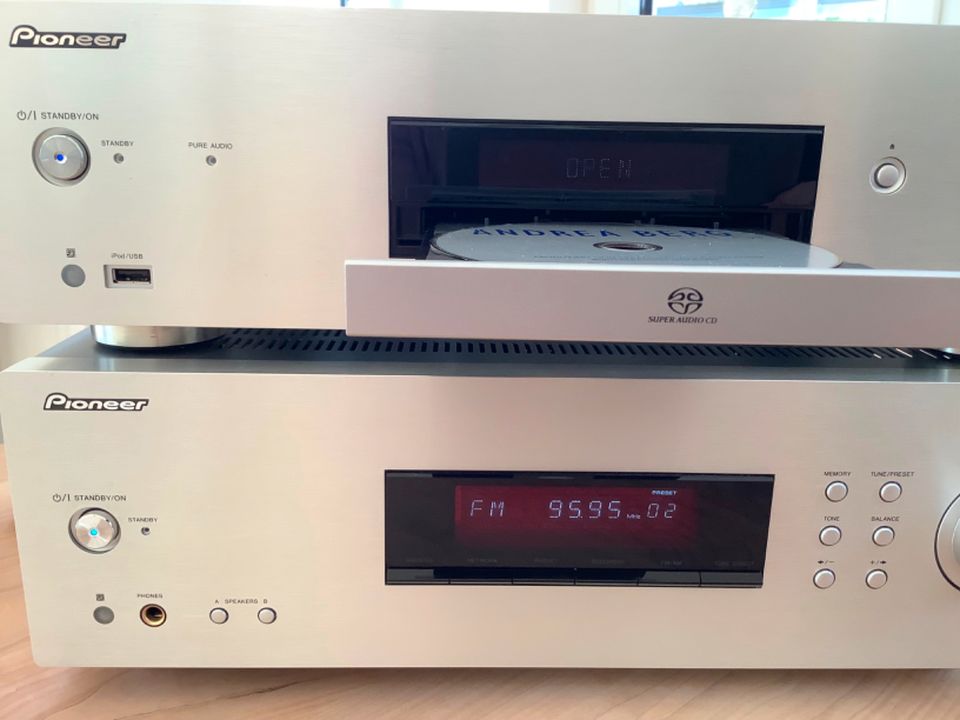 Pioneer CD Player PD-30 + Receiver SX-20 in Rheinbreitbach