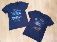 2 T-Shirts (LTB) dunkelblau mit Aufdruck Gr. M/L - Top Zustand! Bayern - Eching (Kr Freising) Vorschau