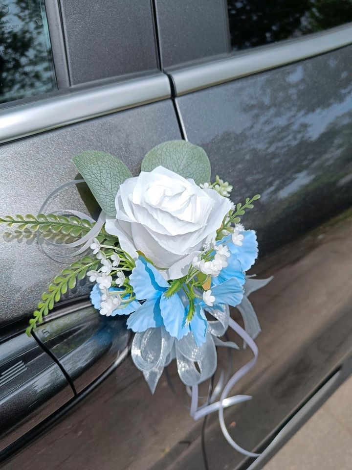 Hochzeitauto, Brautauto Schleife Hochzeit Deko in Lübeck