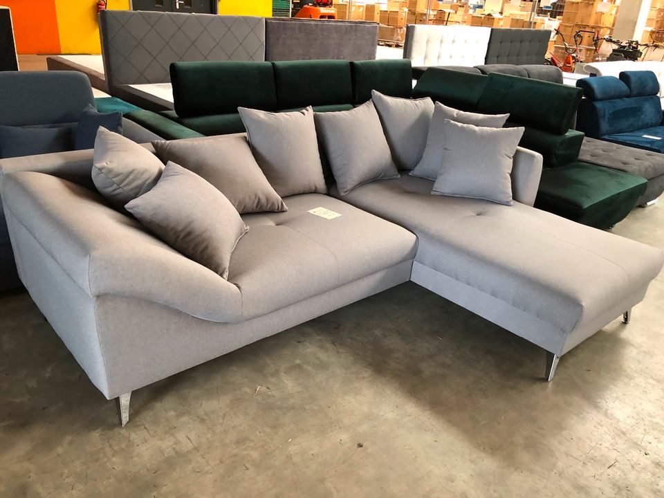 Ecksofa in Webstoff "Grau" Neu in Dresden