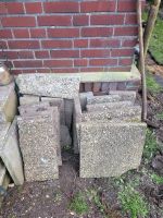 Gehwegplatten Waschbeton Steinplatten Restbestände zu verschenken Nordrhein-Westfalen - Krefeld Vorschau