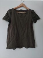 Boden T-Shirt grün khaki Spitze UK8 XS 34 Hessen - Mühlheim am Main Vorschau