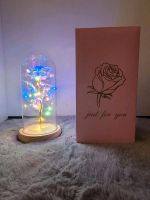 LED Rose in Glaskuppel / Geschenk / Geburtstag / Hochzeit Mülheim - Köln Holweide Vorschau