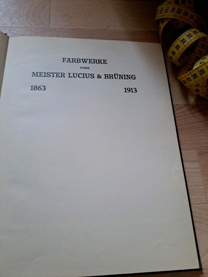 Farbwerke vorm.MEISTER LUCIUS&BRÜNING 1863-1913 in Eppstein