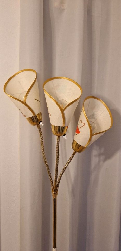 Traumhafte 50er Jahre Tütenlampe / Stehlampe UNIKAT in Karlsruhe