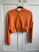 HM Sweatshirt Jacke Orange kurz (Größe M) cropped Frankfurt am Main - Rödelheim Vorschau