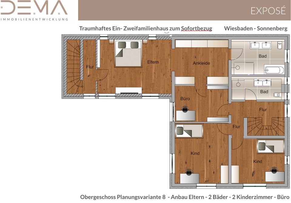 Traumhaftes Ein- Zweifamilienhaus in Sonnenberg zum kurzfristigen Bezug in Wiesbaden