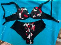 Marie Jo L’Aventure 75 C Grafik BH Set rot schwarz weiß mit Hose Bayern - Bruckmühl Vorschau