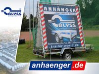 NEU Werbeanhänger 243x133cm Anhänger 750kg GG Niedersachsen - Seesen Vorschau