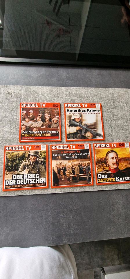 Spiegel TV dvd 17x Der Krieg der Deutschen u.v.m. in Dormagen