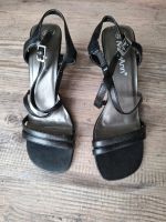 Sandalen mit Absatz schwarz Gr. 39 für Damen Baden-Württemberg - Bad Wurzach Vorschau