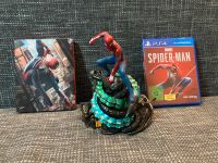 PS4 Spider-Man 1 Steelbook + Collectors Figur + Spiel NEUWERTIG Nordrhein-Westfalen - Voerde (Niederrhein) Vorschau