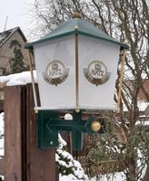 Biergartenlampe Hatz Brauerei Karlsruhe Bier Lampe Leuchte Brandenburg - Teltow Vorschau