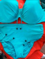 Neu Bikini M 38 40 Cup 85 D petrol Bademode Thüringen - Pössneck Vorschau