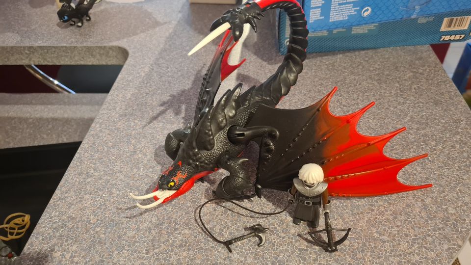 Playmobil Dragons Deathgripper mit Grimmel 70039 in Ernst an der Mosel