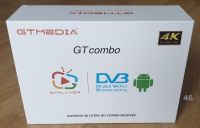 GT MEDIA COMBO Android Satellite TV Empfänger M3U Smart Tv Nordrhein-Westfalen - Mülheim (Ruhr) Vorschau