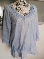 Sommerliche hellblaue Bluse von ZARA Hessen - Glashütten Vorschau