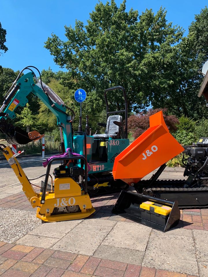 Minibagger  Angebot  Kettendumper  Rüttelpatte in Nordhorn