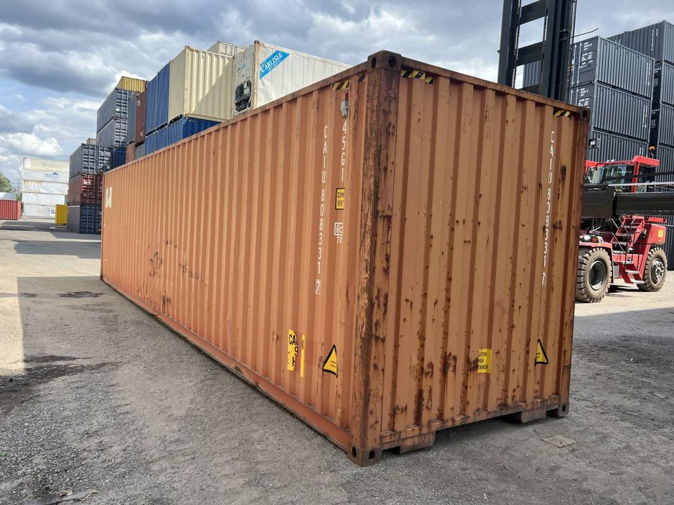 ✅ 40 Fuß HC Lagercontainer Seecontainer Materialcontainer in Hamburg