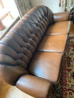 Echtleder Sofa Chesterfield-Stil Bayern - Rott Vorschau