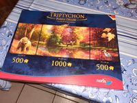 Triptychon Puzzle Deluxe insgesamt 2000 Teile im guten Zustand Brandenburg - Eberswalde Vorschau