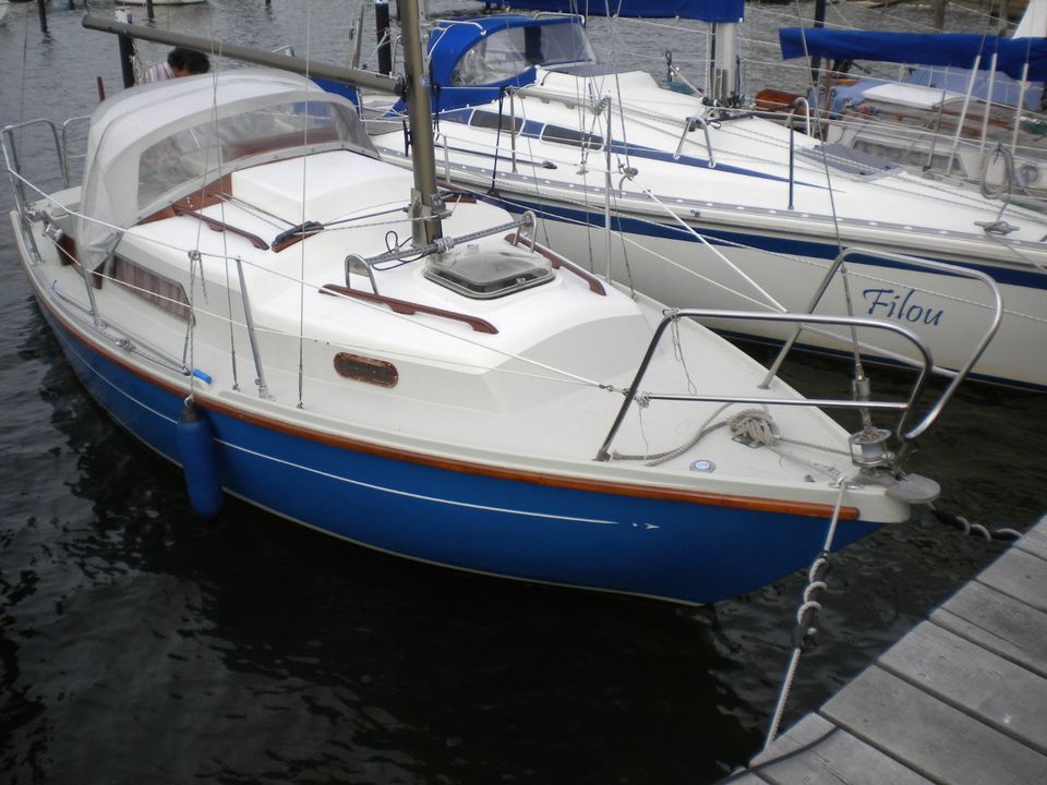 Segelboot mit Trailer (Preis angepasst) in Großenaspe