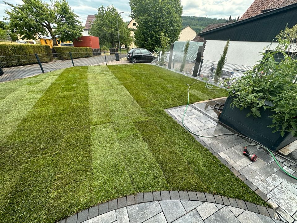 Bagger Arbeit , Pflaster Arbeit , Gartenbau,Terrasse Bau in Fulda