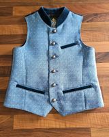 Trachtenweste Hammerschmid Gr. 116 Weste Tracht Gilet Kinder blau Bayern - Altdorf Vorschau