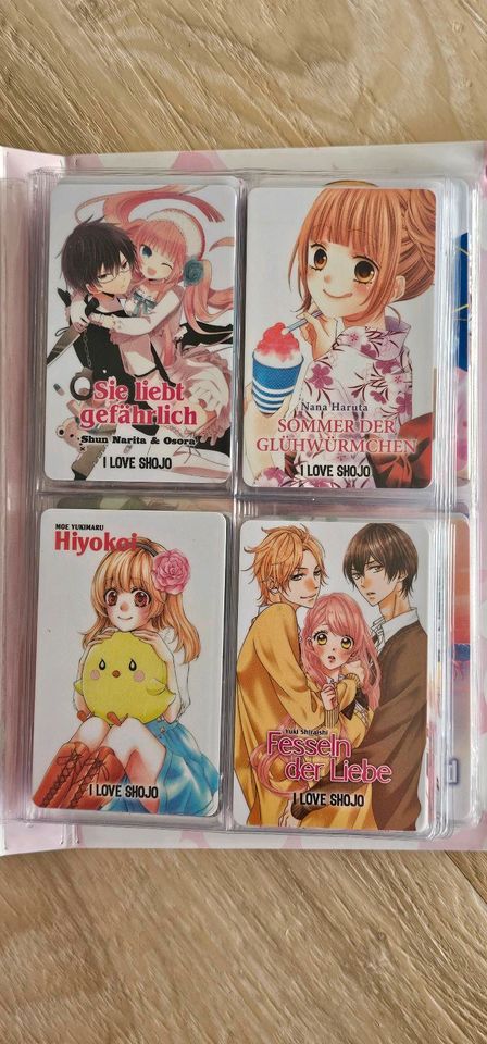 Verkaufe mein Shoco Card Album mit 64 Karten manga anime in Kaufbeuren