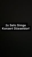 2x Sefo Simge Konzert Karten Düsseldorf Nordrhein-Westfalen - Wülfrath Vorschau