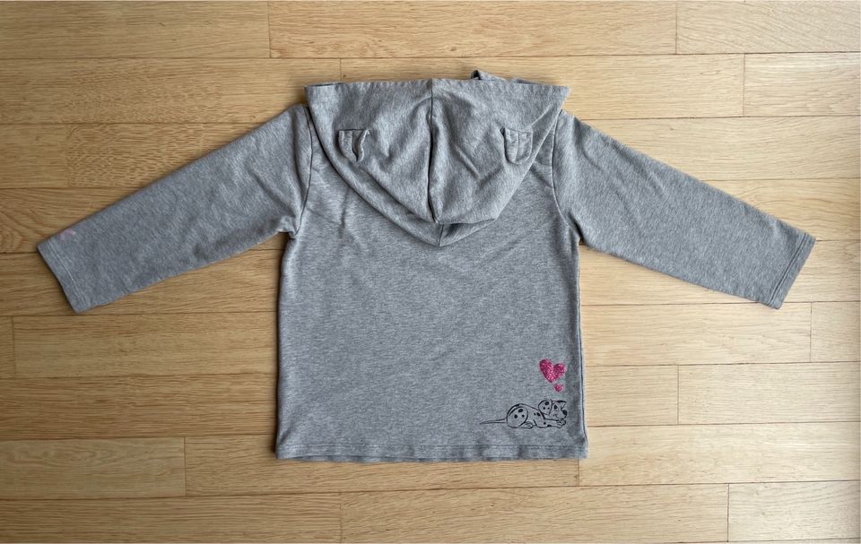 Benetton Disney Sweatshirt Hoodie Dalmatiner - Gr. 104 in Düsseldorf