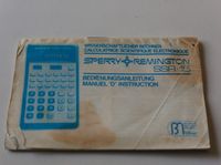 Retro Taschenrechner Sperry Remington SSR-15 Bedienungsanleitung Dortmund - Lichtendorf Vorschau