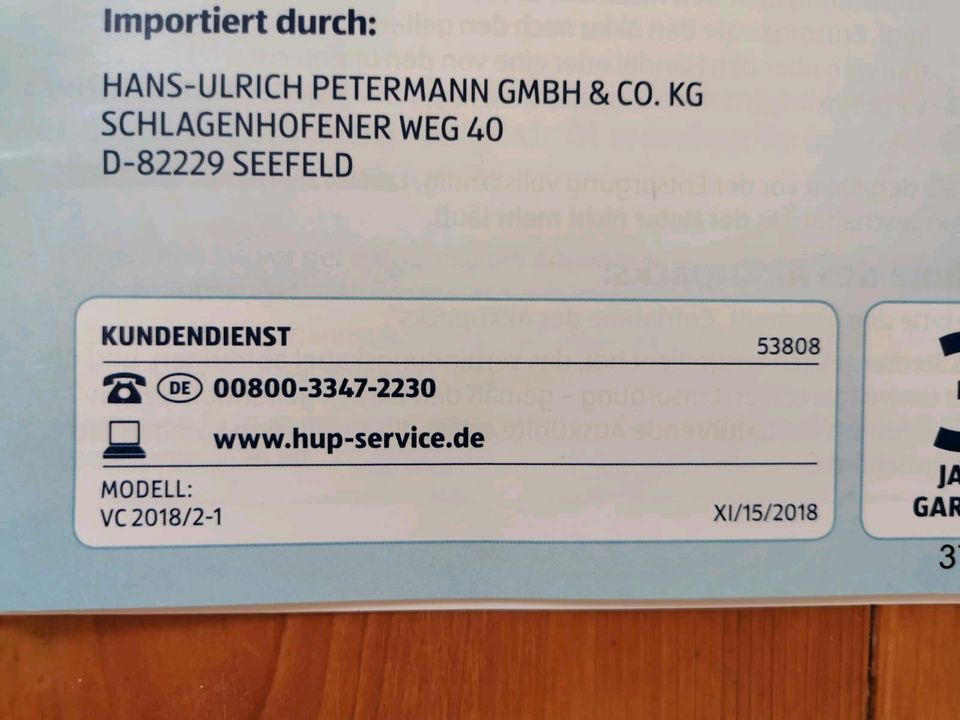 Akku Staubsauger Handstaubsauger VC2018/2-1 Easy Home/Aldi in Bayern -  Gerolfingen | Staubsauger gebraucht kaufen | eBay Kleinanzeigen ist jetzt  Kleinanzeigen