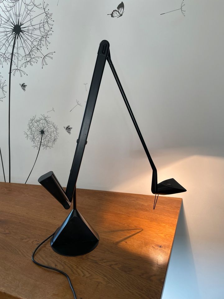 Designer  Schreibtischlampe ZELIG A. Monici für Lumina Italy 1980 in Brüggen