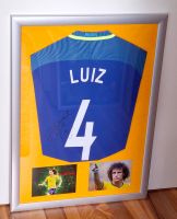 DAVID LUIZ * Brasilien-Auswärtstrikot händisch signiert * mit COA München - Altstadt-Lehel Vorschau