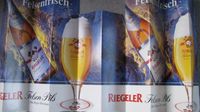 Riegeler Bier - Sonnenschutz für s Auto - Sammlerstück Baden-Württemberg - Efringen-Kirchen Vorschau
