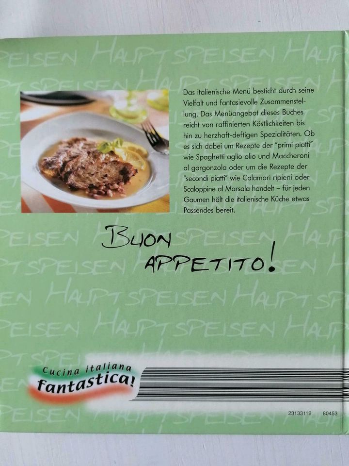 Il menu Hauptspeisen, Kochbuch in Würzburg