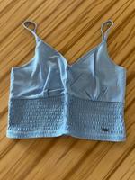 Hellblaues Cropped Tanktop mit Knöpfen Bayern - Pocking Vorschau